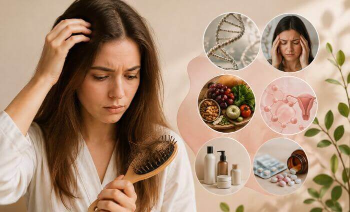 What Causes Hair Fall in Women Common Reasons & Warning Signs